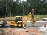 EEI CanAm Excavator Hydraulic Rock Drill at Work (106_0616)